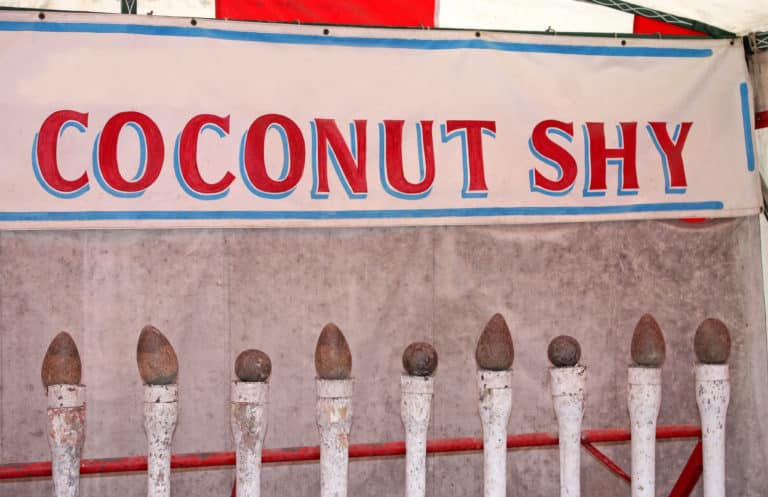 A coconut shy election