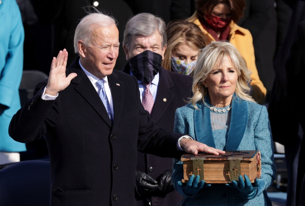 America as Joe Biden takes office