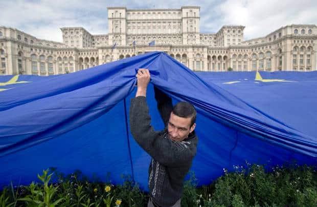 The social democratic party made romanians vote pro-european