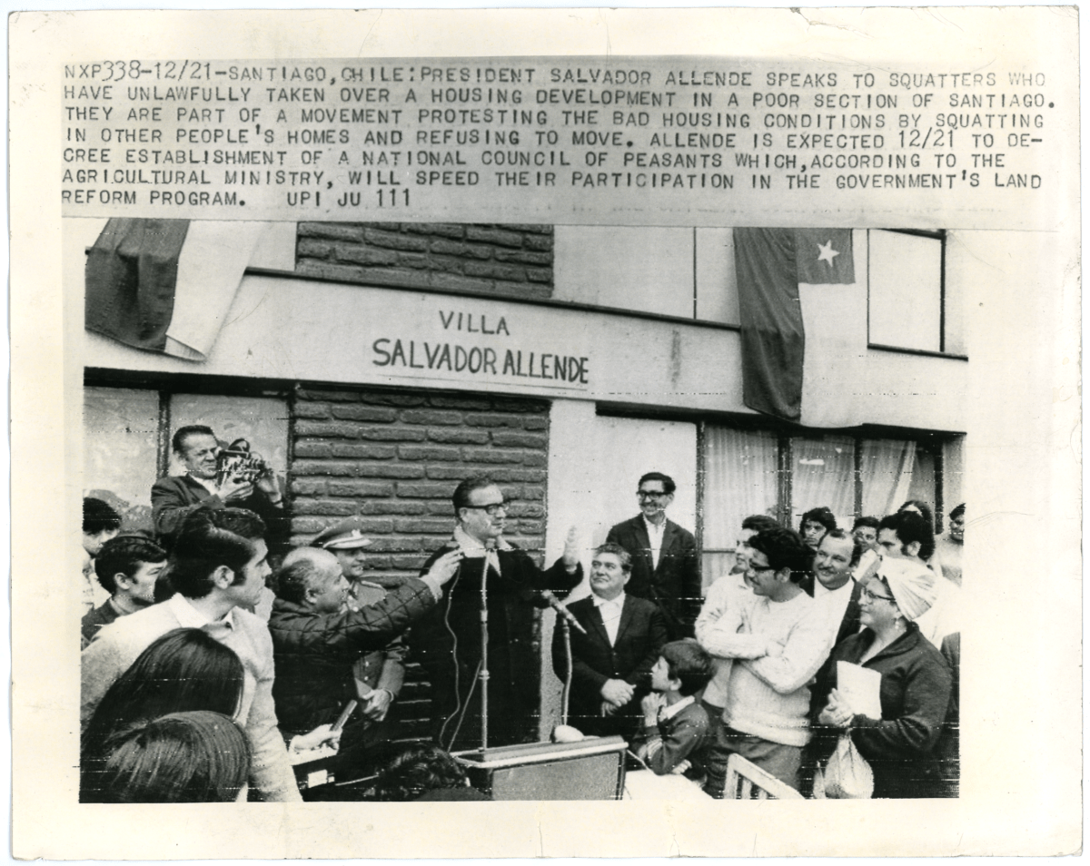 Urban development in Allende’s Chile: going up!