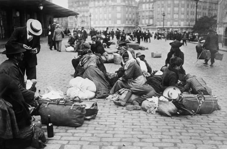 My mother, a refugee