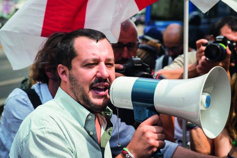 Matteo Salvini, the anti-immigration storyteller of Italian politics